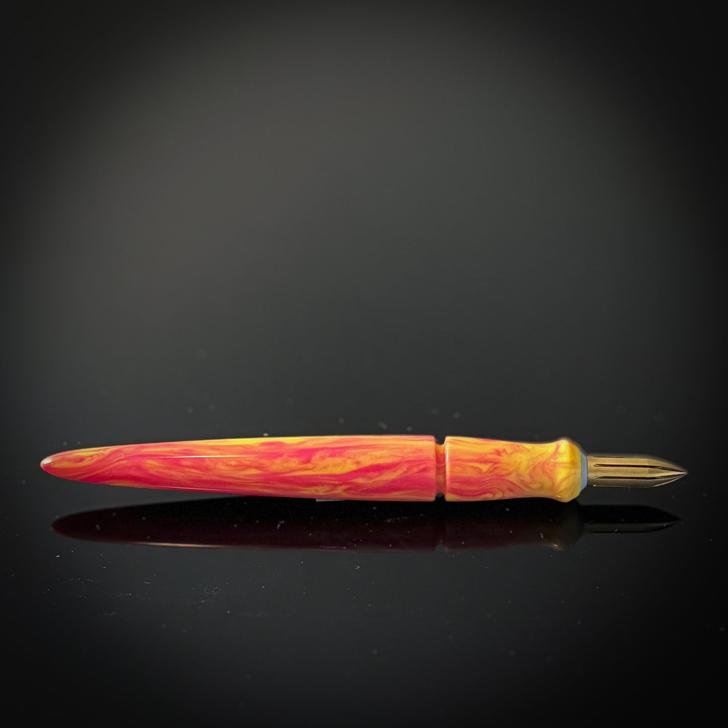 Peach and Orange Mini Nib Holder