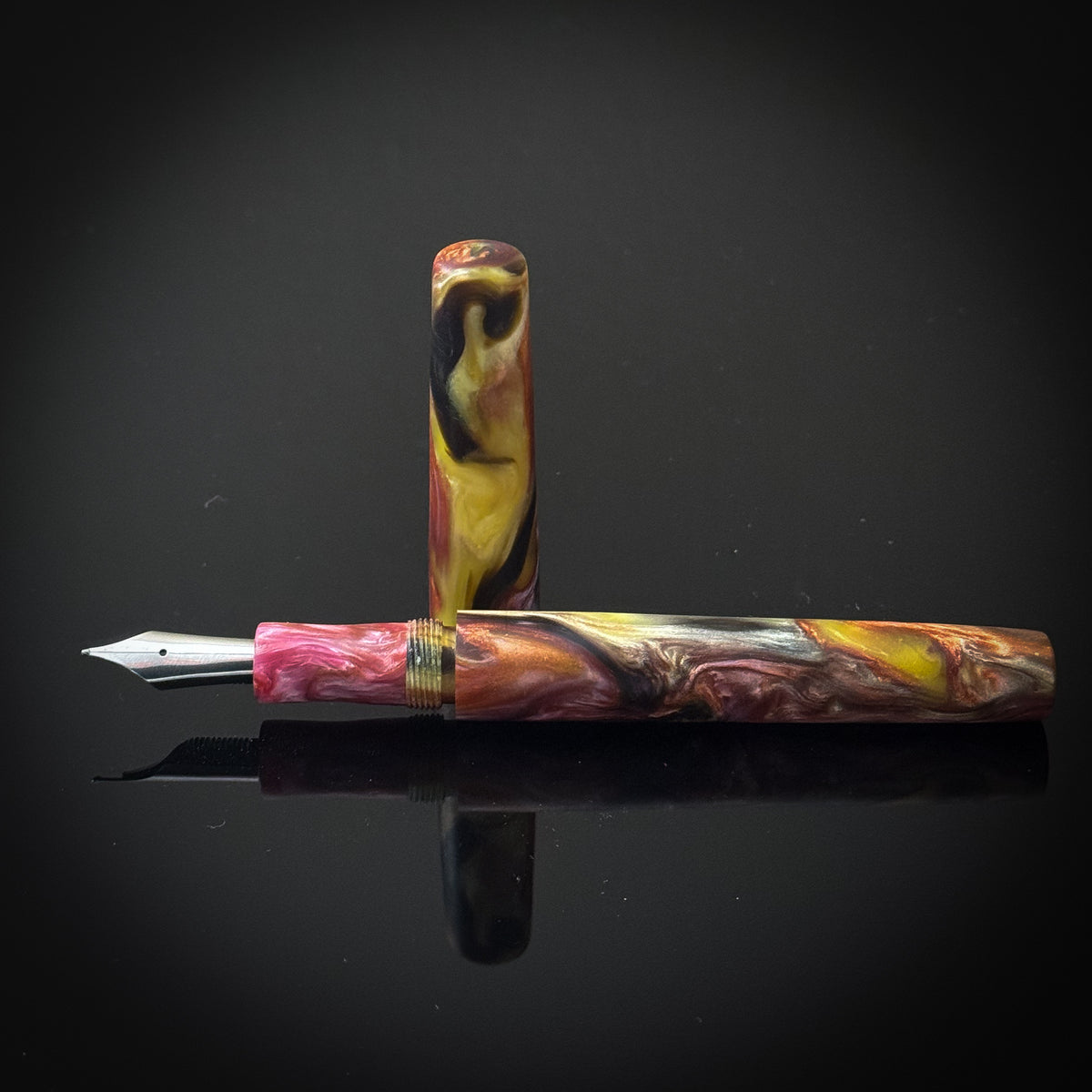 Tea Garden Westwood Model - Low Lustre Finish - Bock Nib