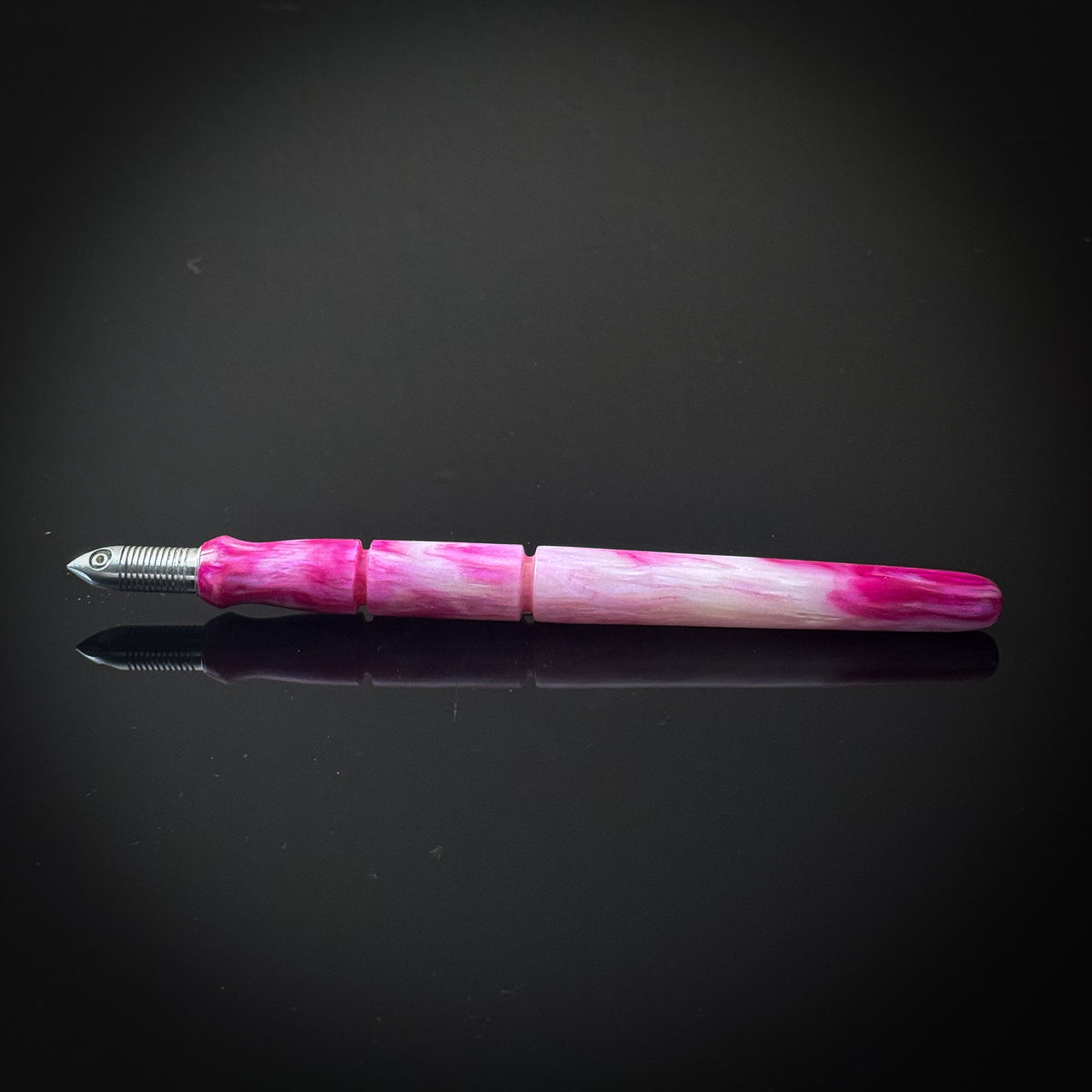 Pink Abalone Splash Polaris Nib Holder