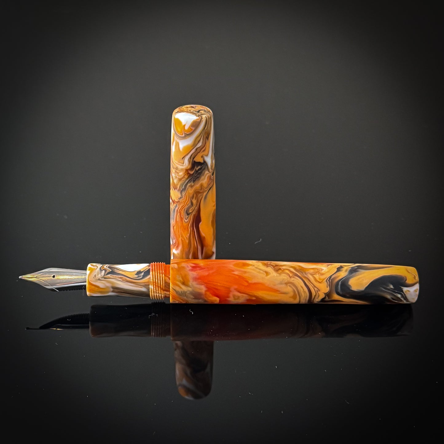 Orange You Tired Of Me Yet Westwood Model Low Lustre Finish. Jowo Nib