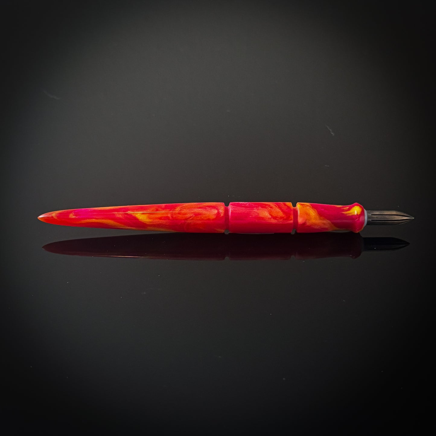 Pink, Yellow and Orange Contoured Nib Holder