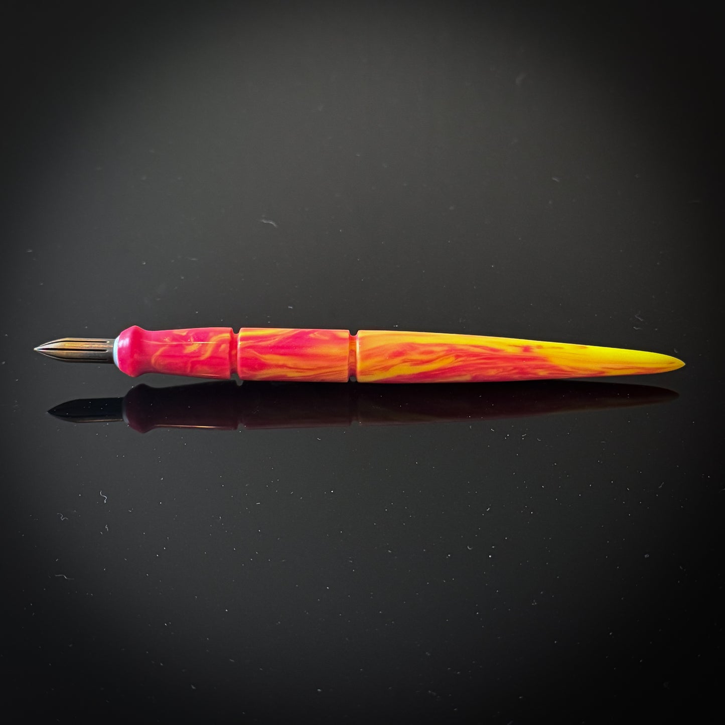 Pink snd Yellow Contoured Nib Holder