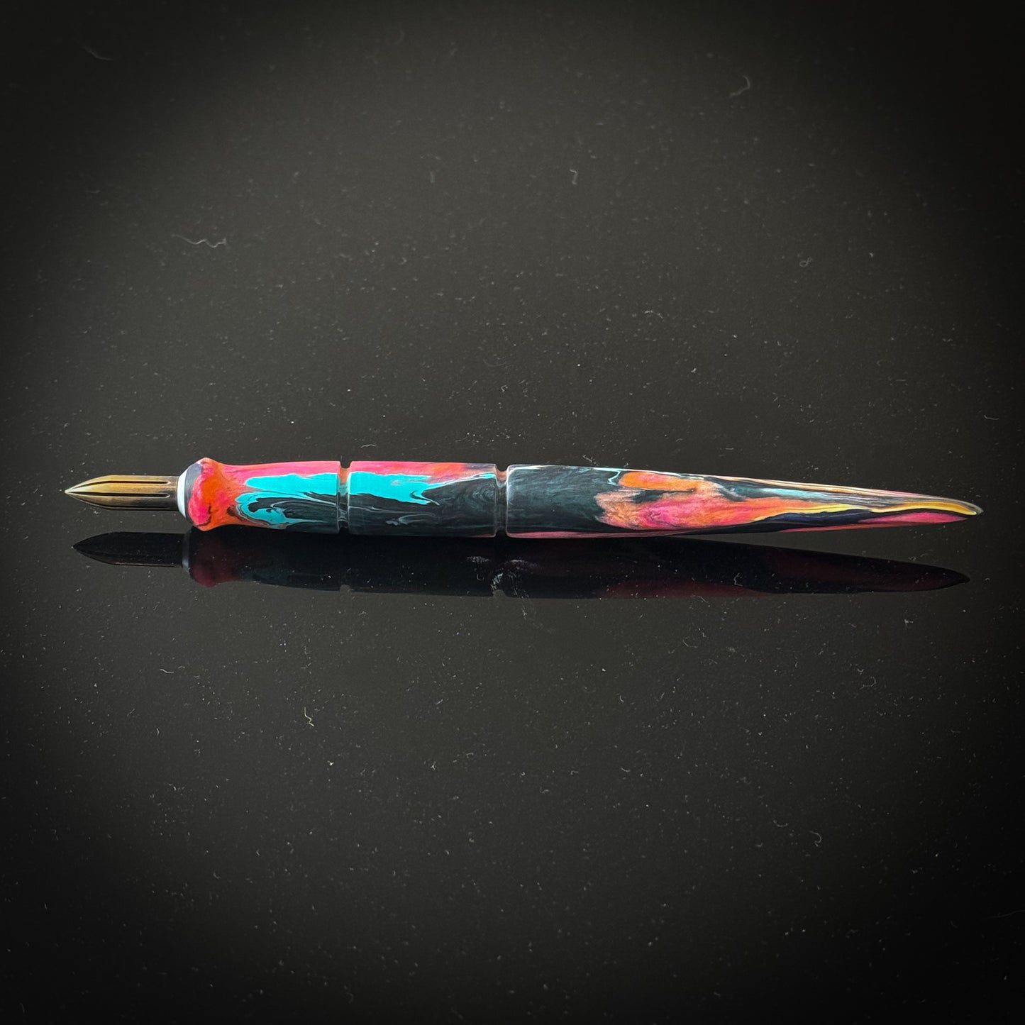 End of Line Contoured Nib Holder. Low Lustre Finish