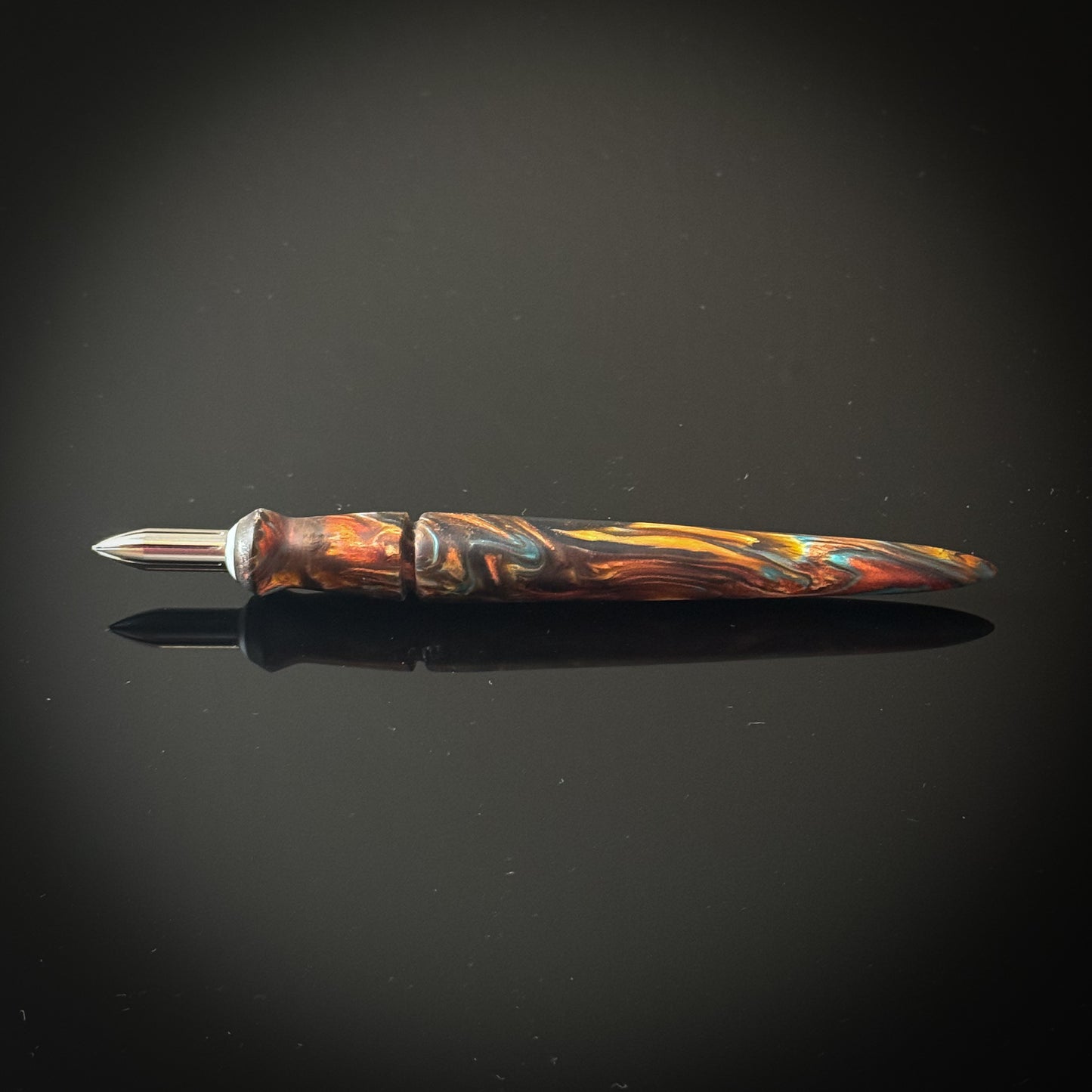 Emerald Caverns Mini Nib Holder - Low Lustre Finish