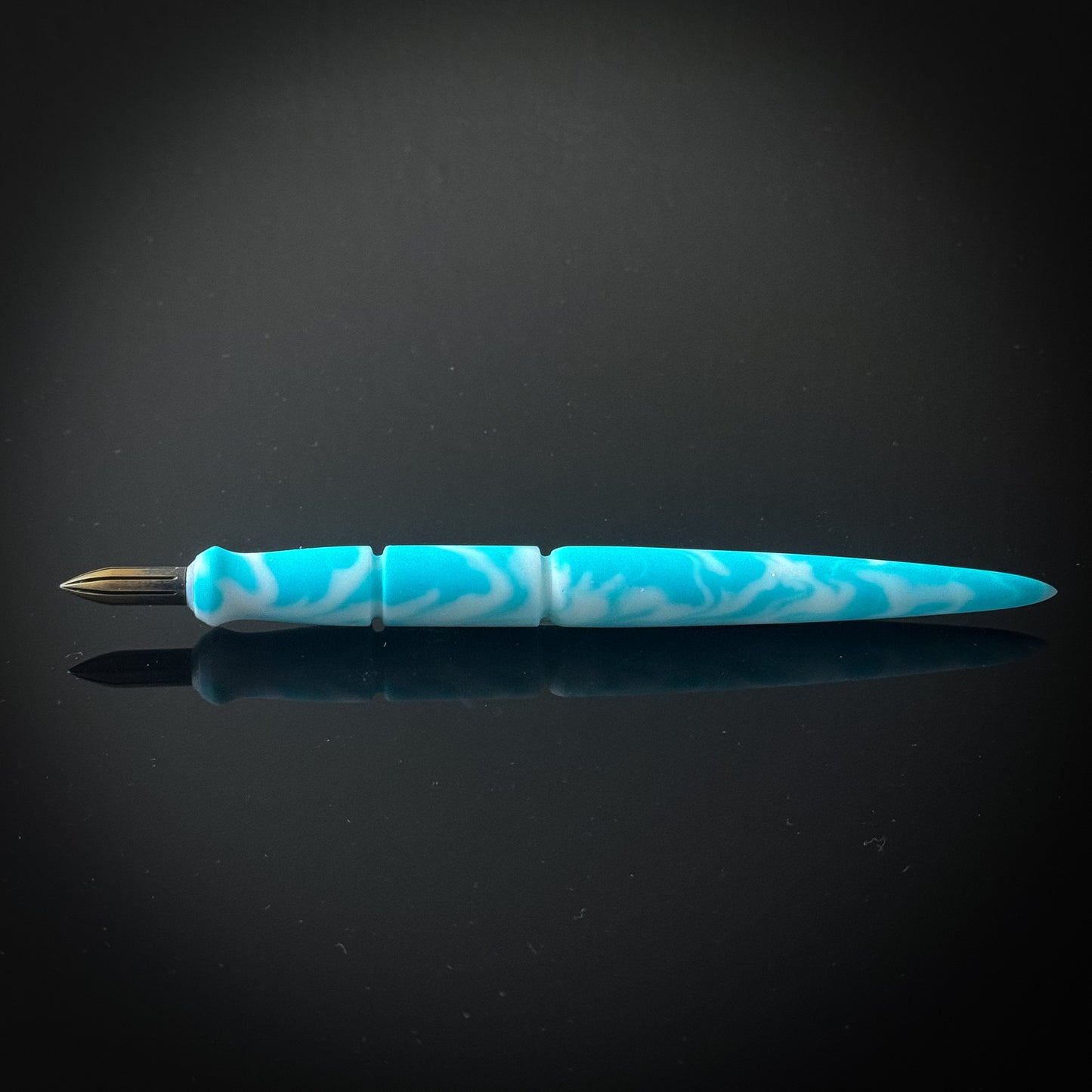 Mermaids Breath Contoured Nib Holder - Low Lustre Finish