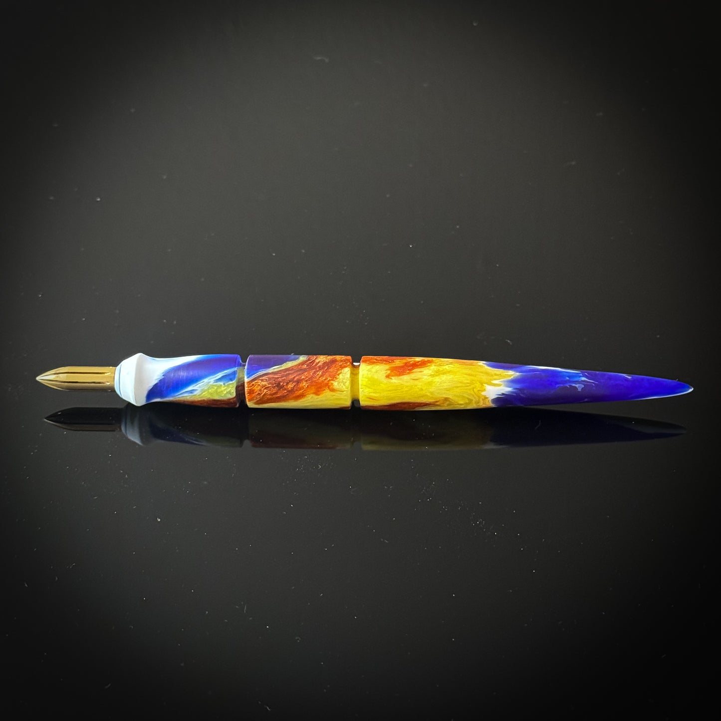 Sunspot Contoured Nib Holder - Low Lustre Finish