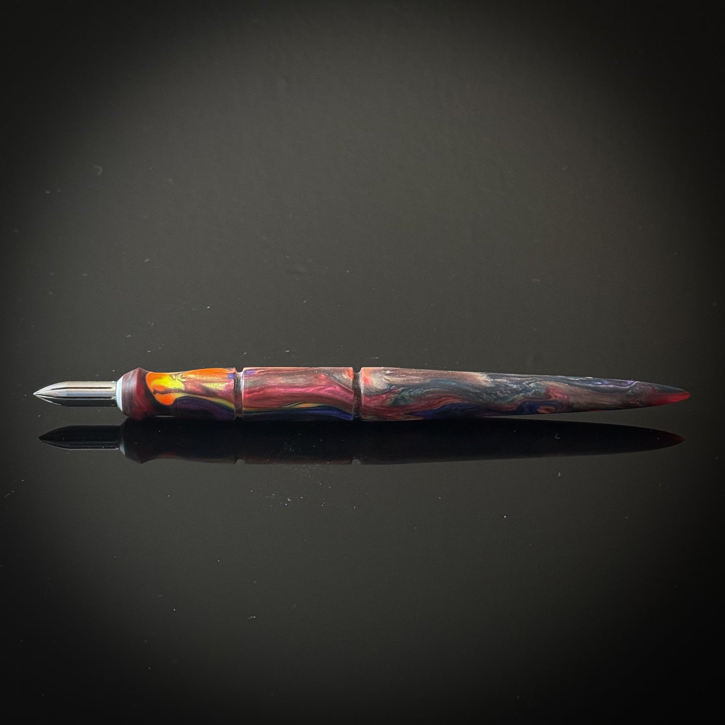 Ismenian Dragon Contoured Nib Holder - Low Lustre Finish