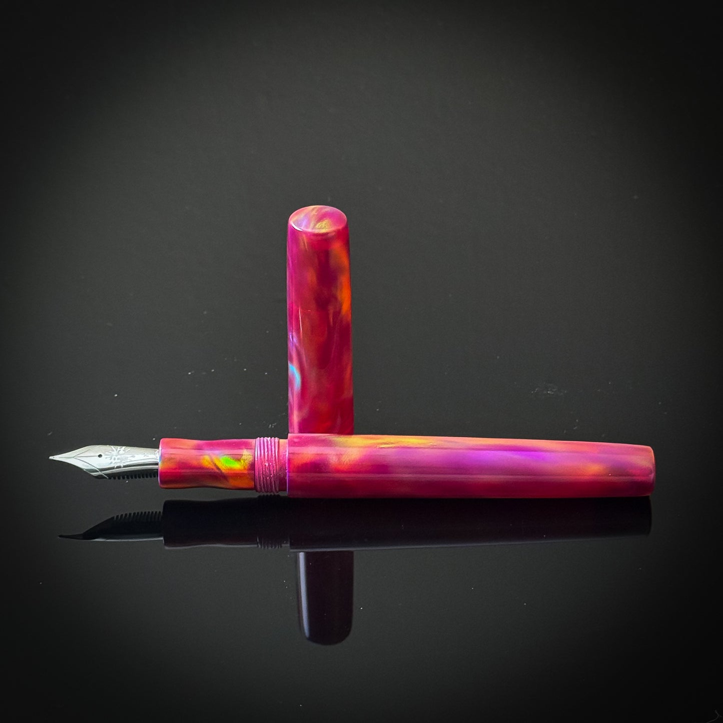 Cherry Red OPAREX Slim Westwood Model -Jowo Nib