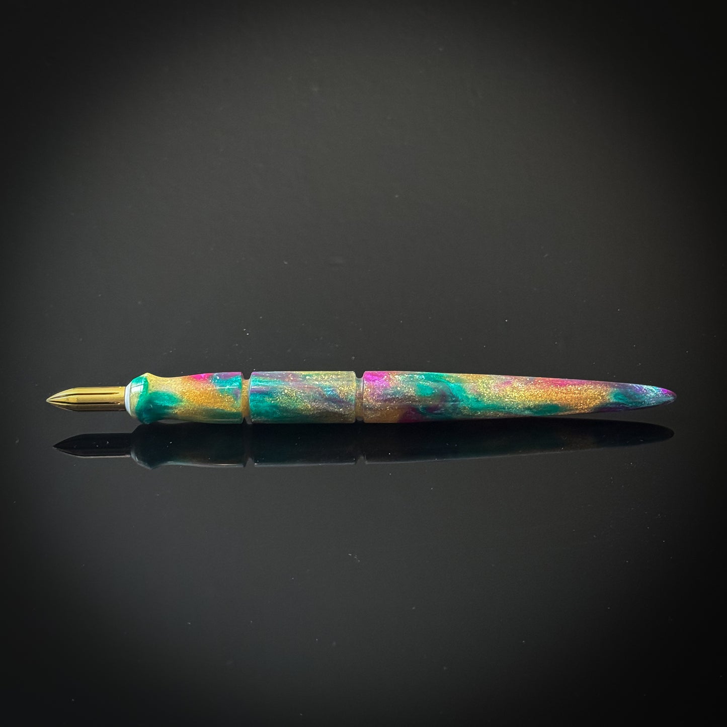 Unicorn Horn Contoured Nib Holder -Semi Gloss