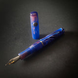 Purple and Blue Acrylic Westwood Model with Rollstop Jowo Nib