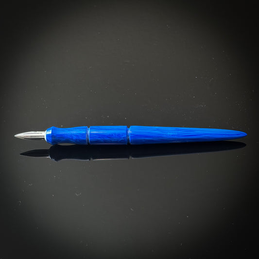 Light and Dark Blue Contoured Nib Holder