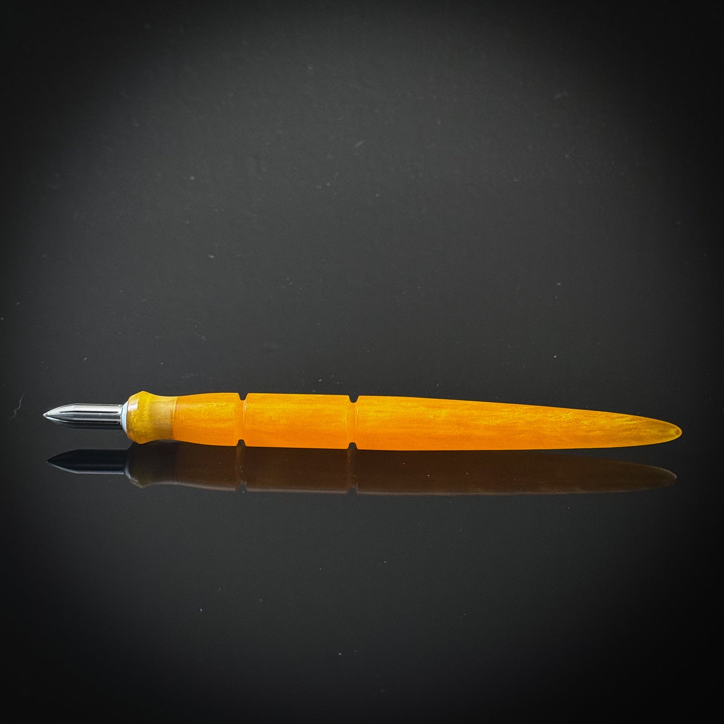 Bright Orange Contoured Nib Holder