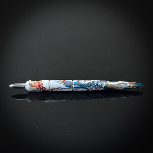 At The Edge Of Oopsie  Contoured Nib Holder - Low Lustre Finish