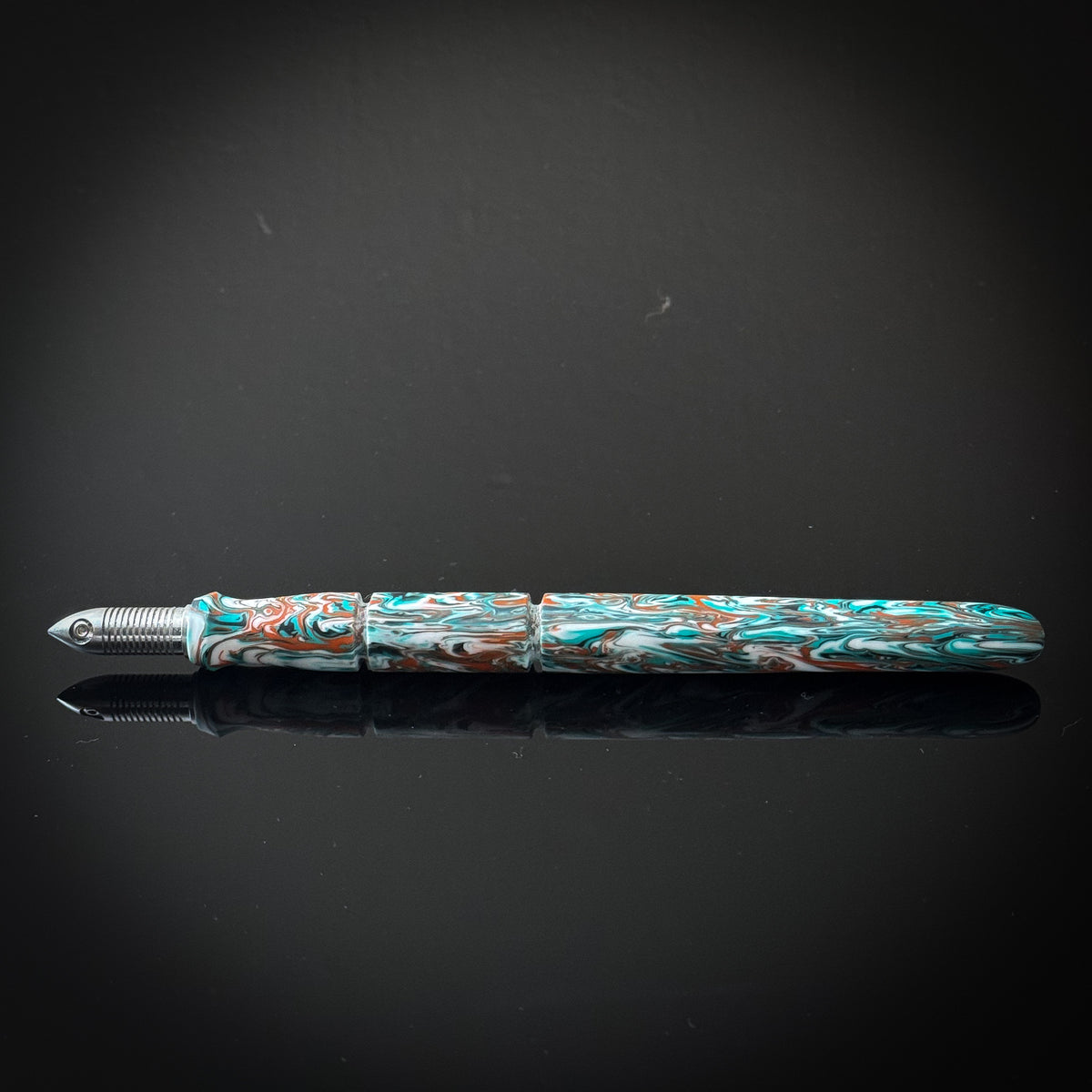 Gulf Livery Polaris Nib Holder - Low Lustre Finish