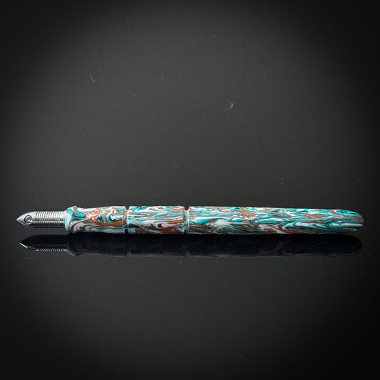 Gulf Livery Polaris Nib Holder - Low Lustre Finish