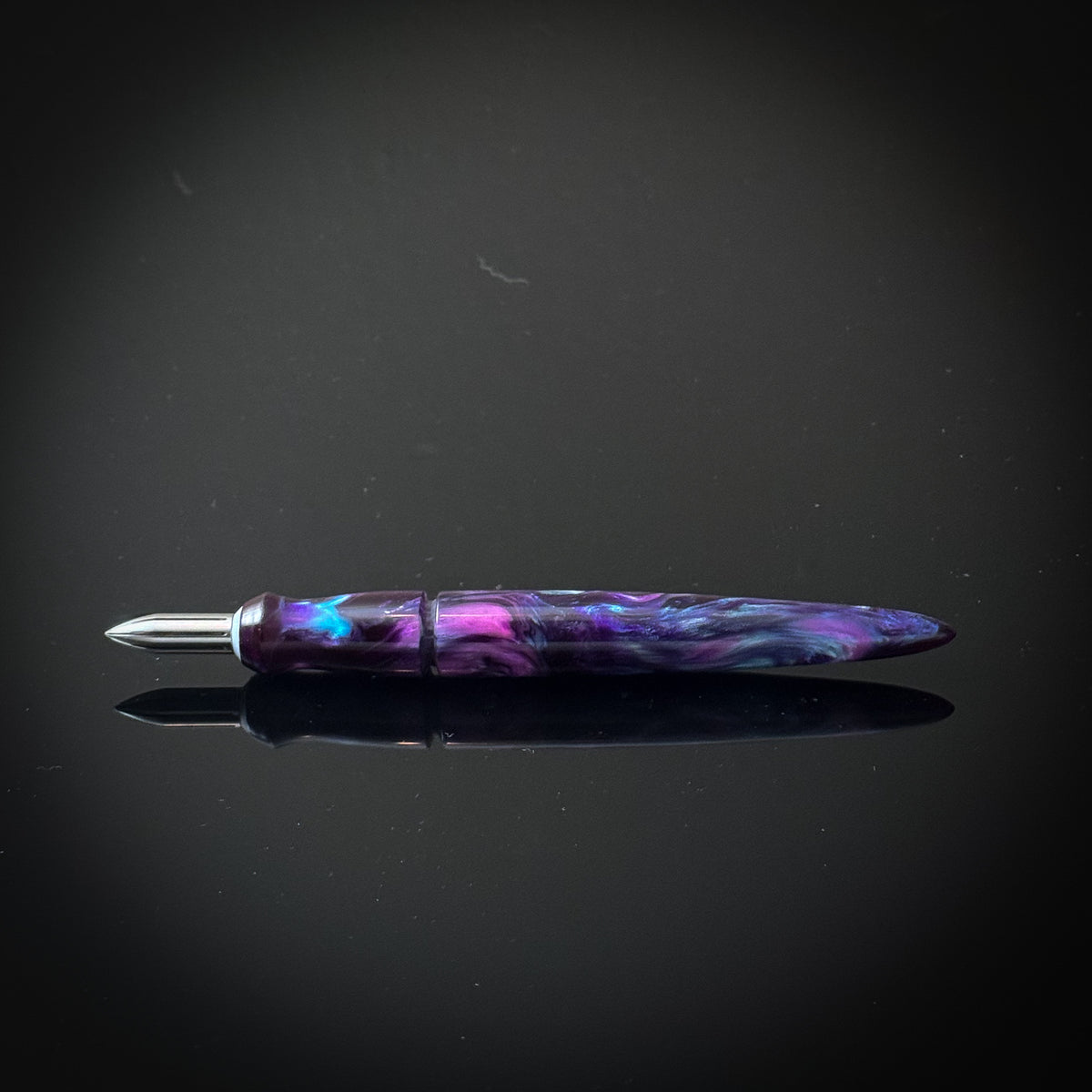 Plum Abalone Mini Nib Holder