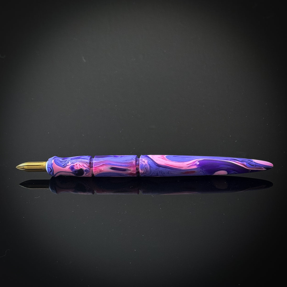 Beauregard Contoured Nib Holder -Low Lustre Finish