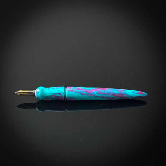 Teal and Purple Mini Nib Holder