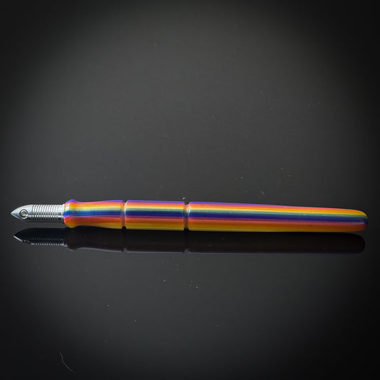 Rainbow Striped Polaris Nib Holder