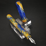 Blue and Orange  Elliott Model.  Bock Nib