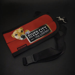 Red Two Pen Coozie With Lanyard -save 20% With Pen Purchase