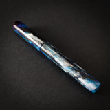 Blue, White and Black Arlington Fountain Pen - Jowo nib