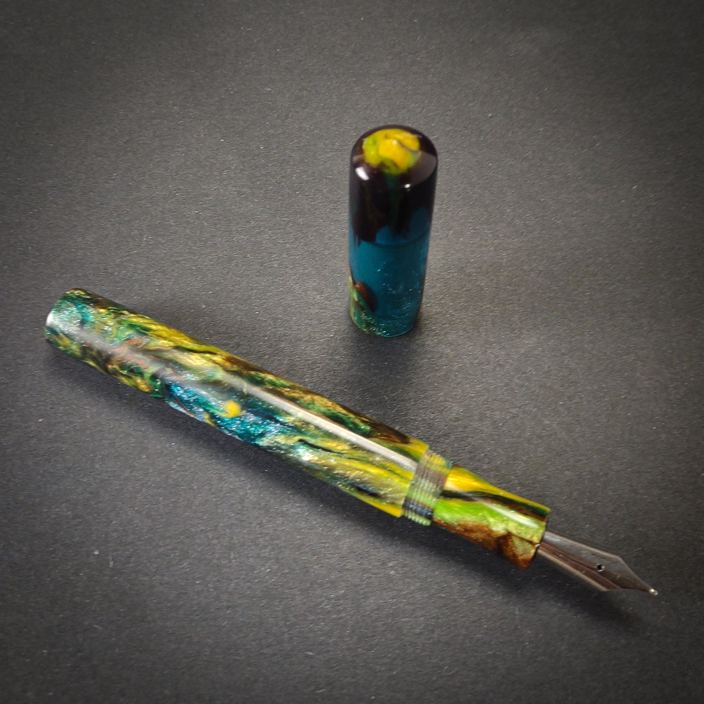 Belize Cenote Extra Long Arlington Model - Bock Nib