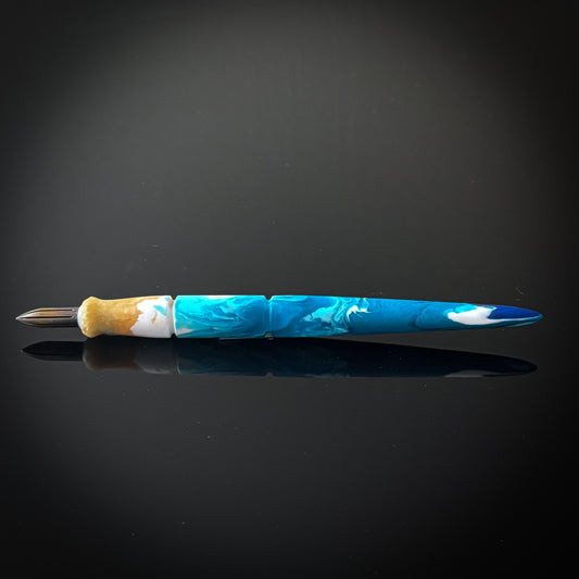 Arion’s Keeper Contoured Nib Holder -Low Lustre Finish