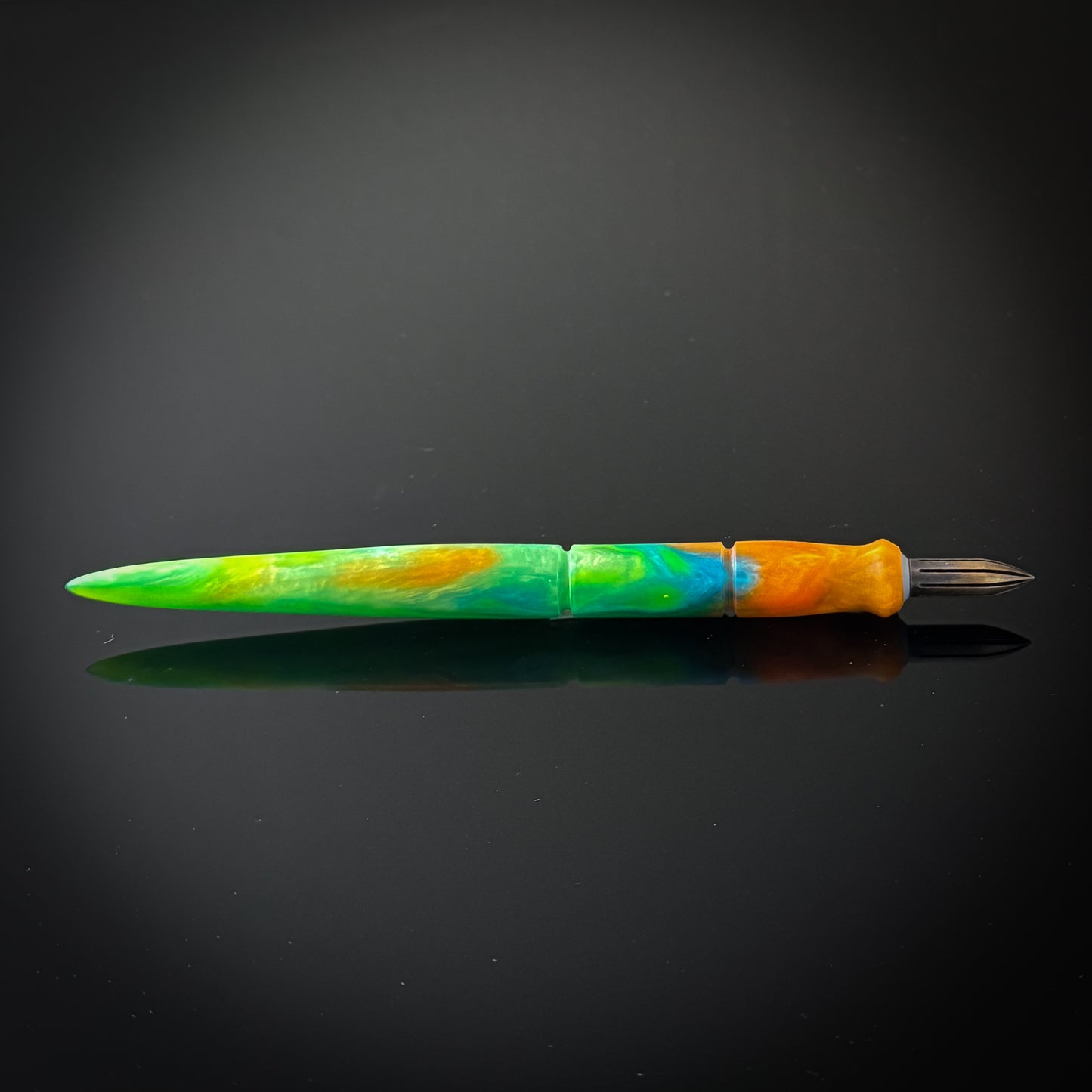 Melted Popsicle Contoured Nib Holder -Low Lustre Finish