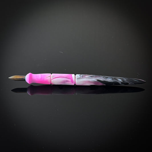 Dragonfruit Delight Contoured Nib Holder -Low Lustre Finish