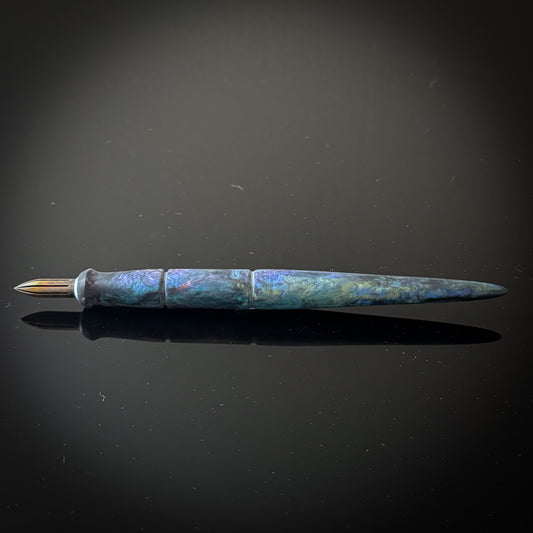 Black Magic Contoured Nib Holder -Low Lustre Finish