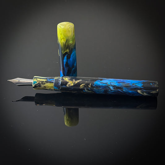 Abalone X Extra Long Arlington Model - Bock Nib