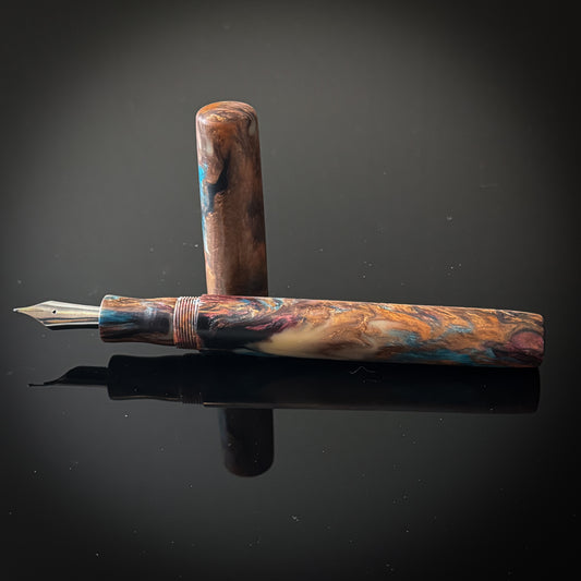 Magma Sky Arlington Model Low Lustre Finish - Bock Nib