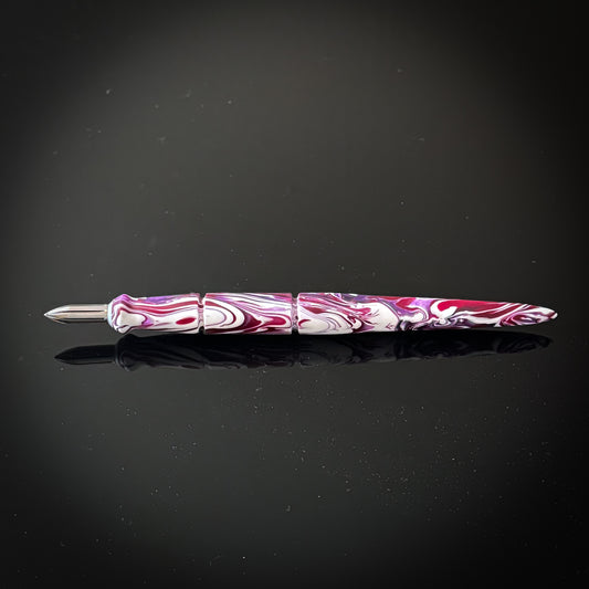 Grape Soda Contoured Nib Holder. Low Lustre Finish