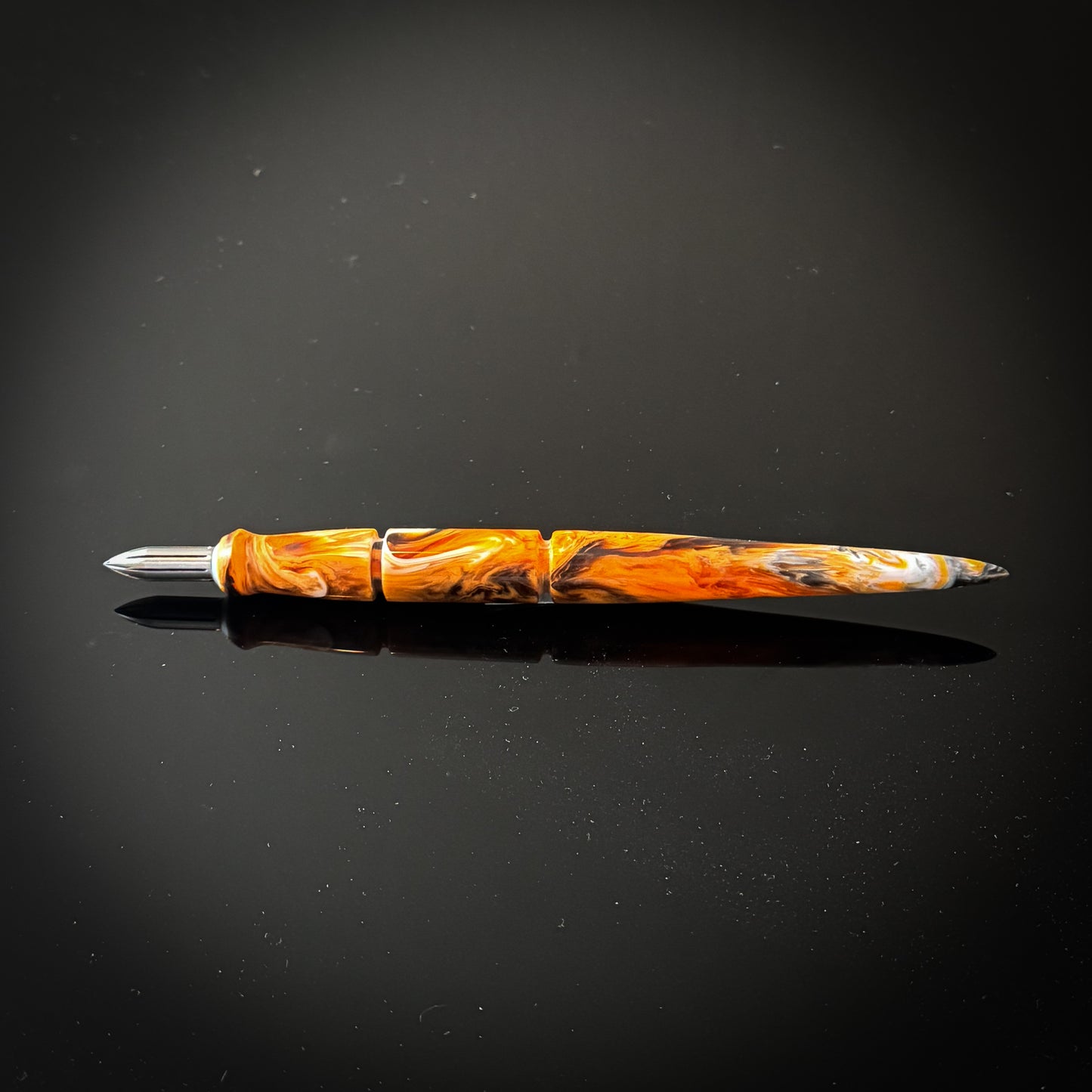 Orange You Tired of Me Yet Contoured Nib Holder