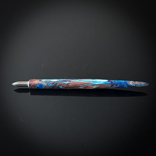 Greek Isle Slim Style Nib Holder - Low Lustre Finish