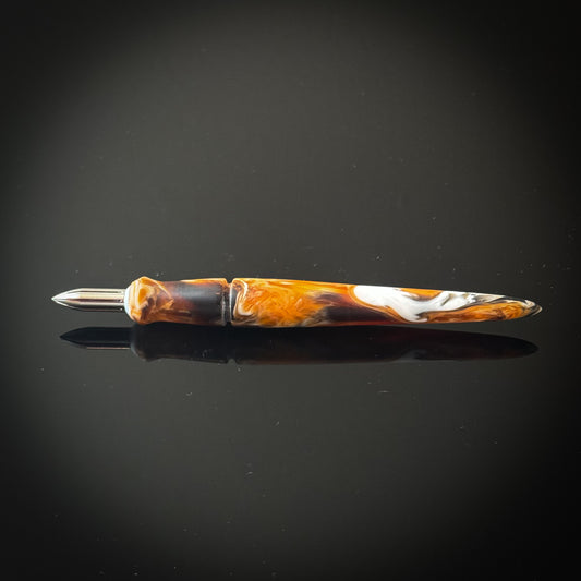 Orange You Tired of Me Yet Mini Nib Holder - Low Lustre Finish
