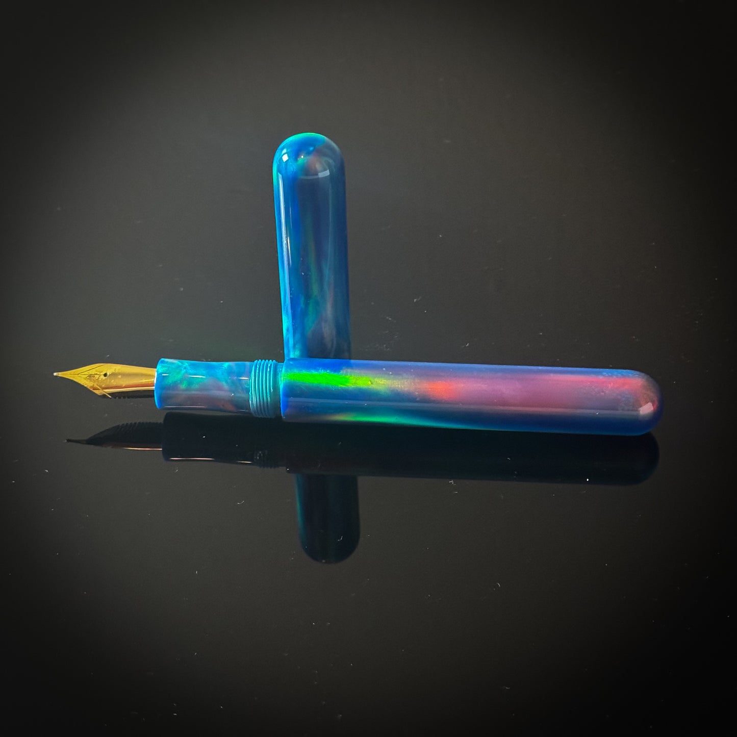 Dreamy Teal  OPAREX Elliott Model -  Jowo Nib