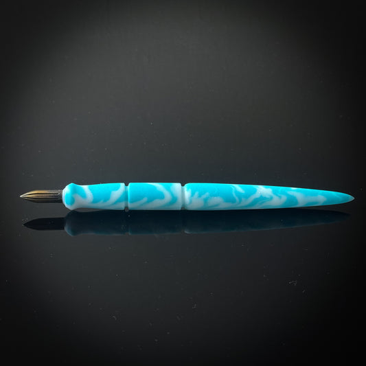 Mermaids Breath Contoured Nib Holder - Low Lustre Finish