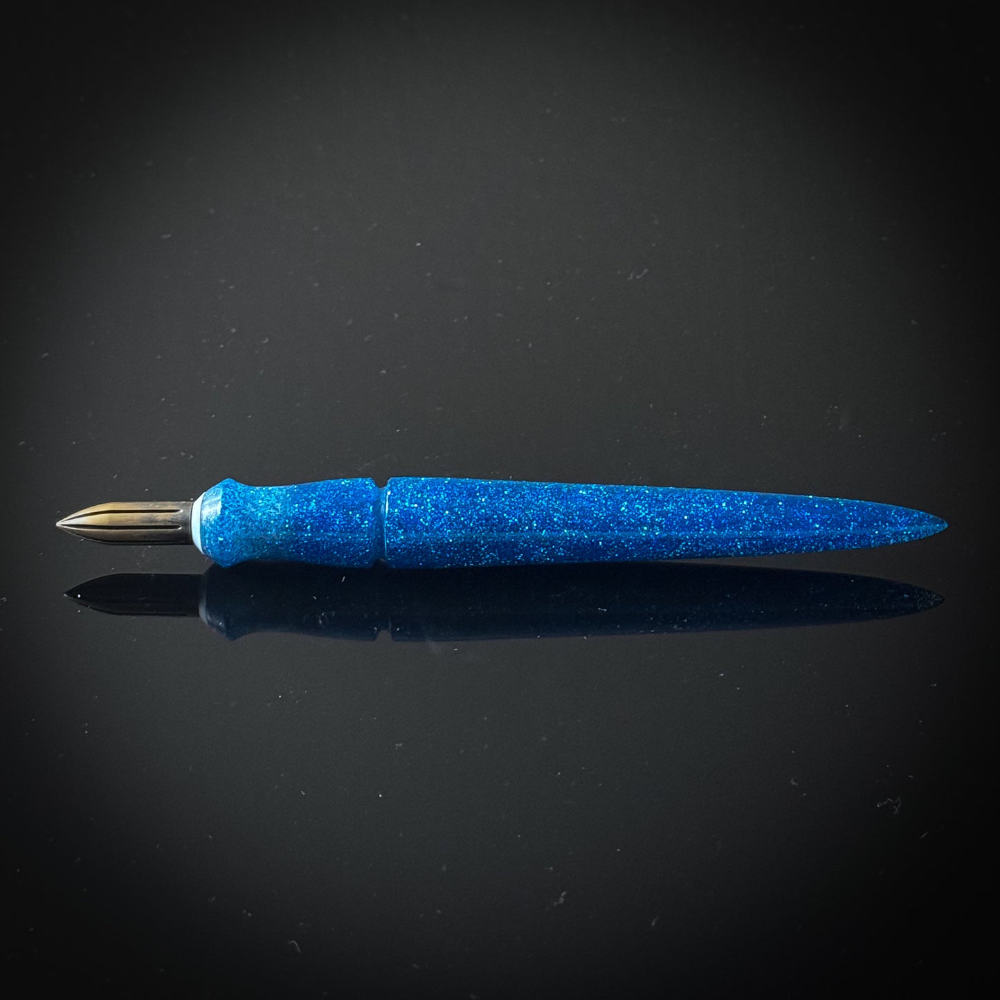 Blue Sparkle Mini Nib Holder