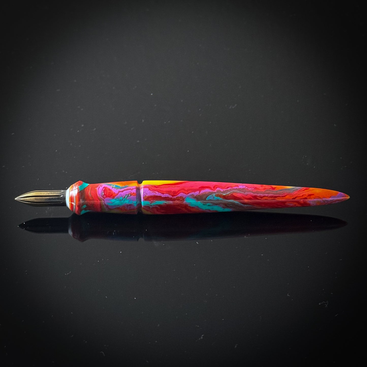 Green, Yellow, Orange and Red  Mini Nib Holder