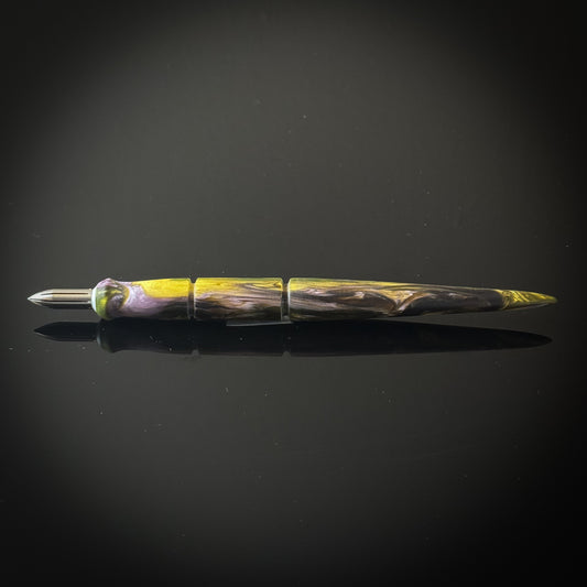 Twisted Forest Contoured Nib Holder - Low Lustre Finish