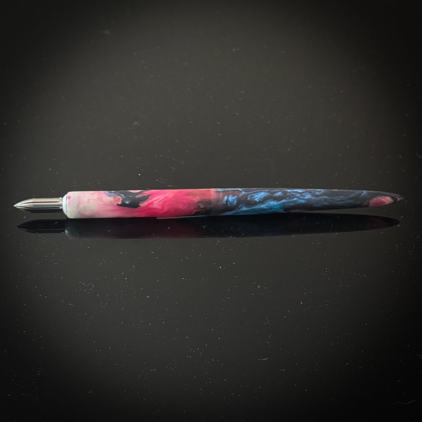 Fabalone Abalone Slim Style Nib Holder - Low Lustre Finish