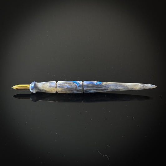 Sapphire Mermaid Contoured Nib Holder