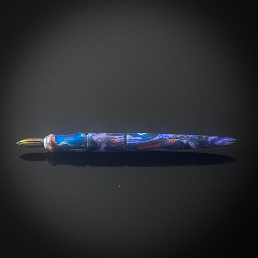 Carson XXI Contoured Nib Holder - Low Lustre Finish