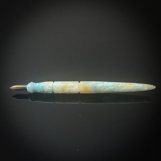 Gilded Menthe Contoured Nib Holder
