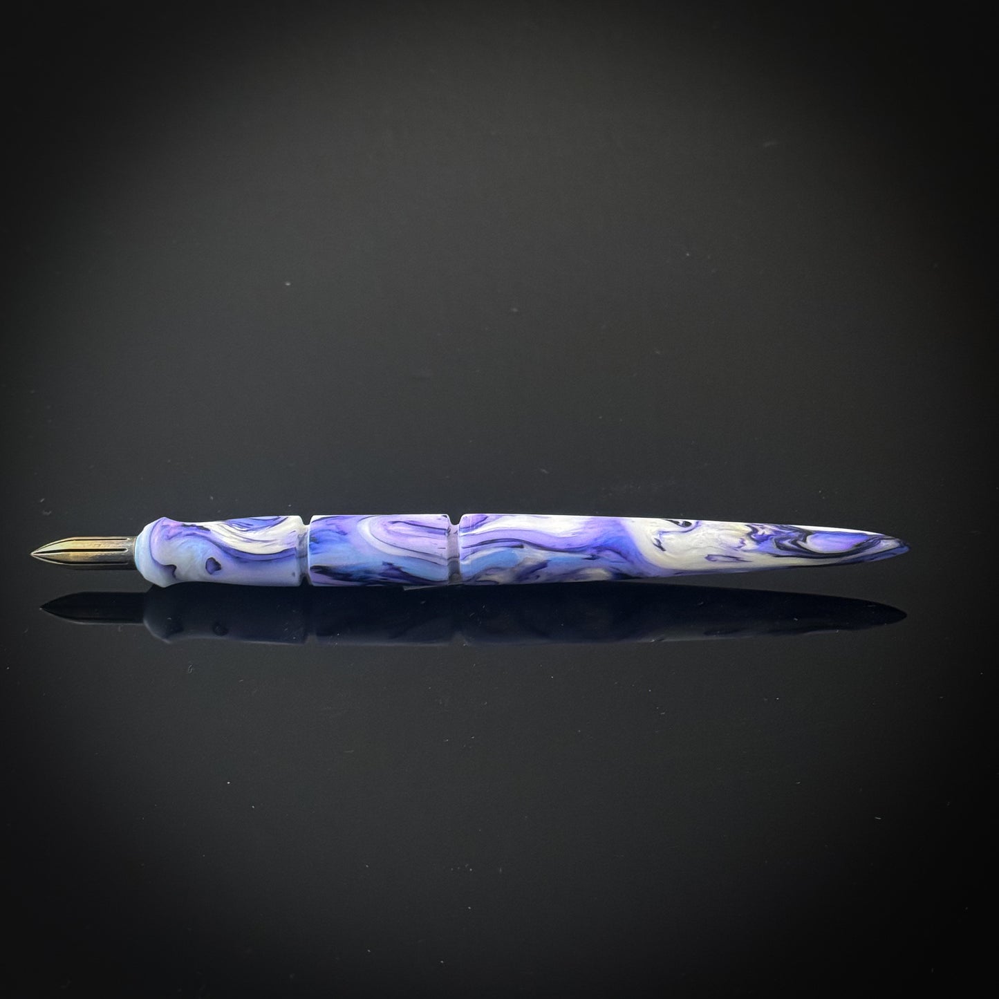 Royal Abalone Contoured Nib Holder Low Lustre Finish