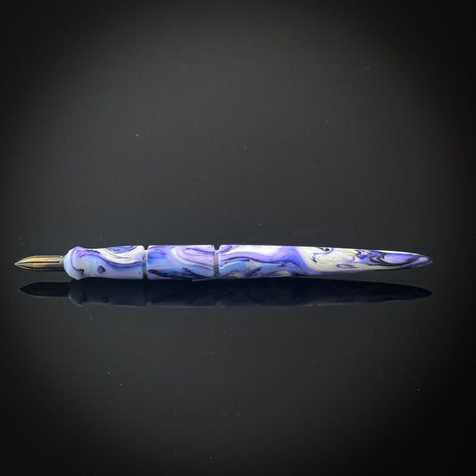 Royal Abalone Contoured Nib Holder Low Lustre Finish