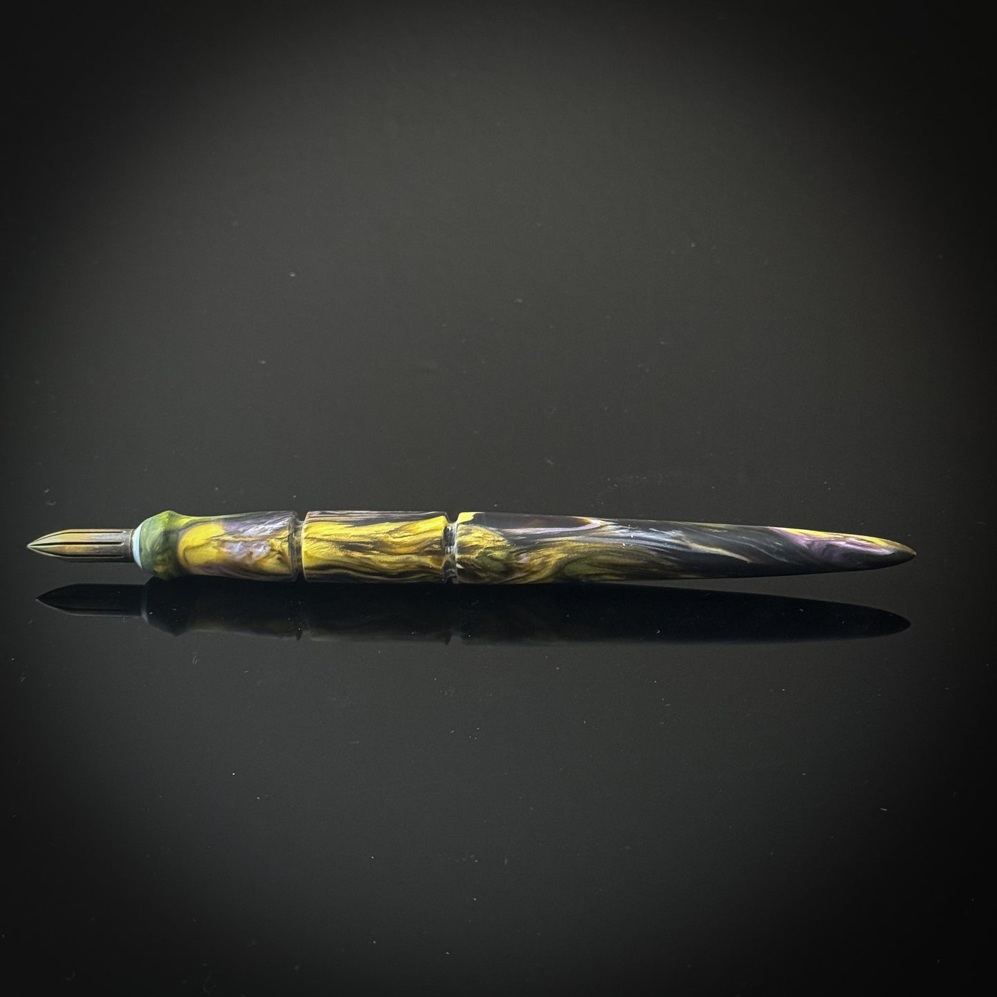 Twisted Forest Contoured Nib Holder Low Lustre Finish