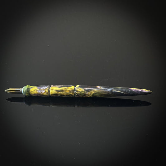 Twisted Forest Contoured Nib Holder Low Lustre Finish